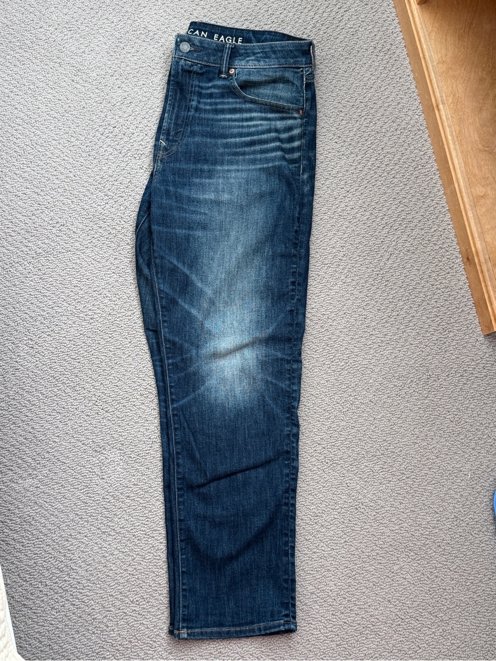 American Eagle Outfitters Men’s Athletic Straight Jeans 36x32